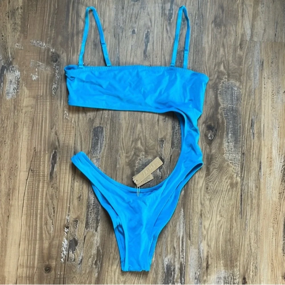 SKIMS Strapless Monokini NWT L